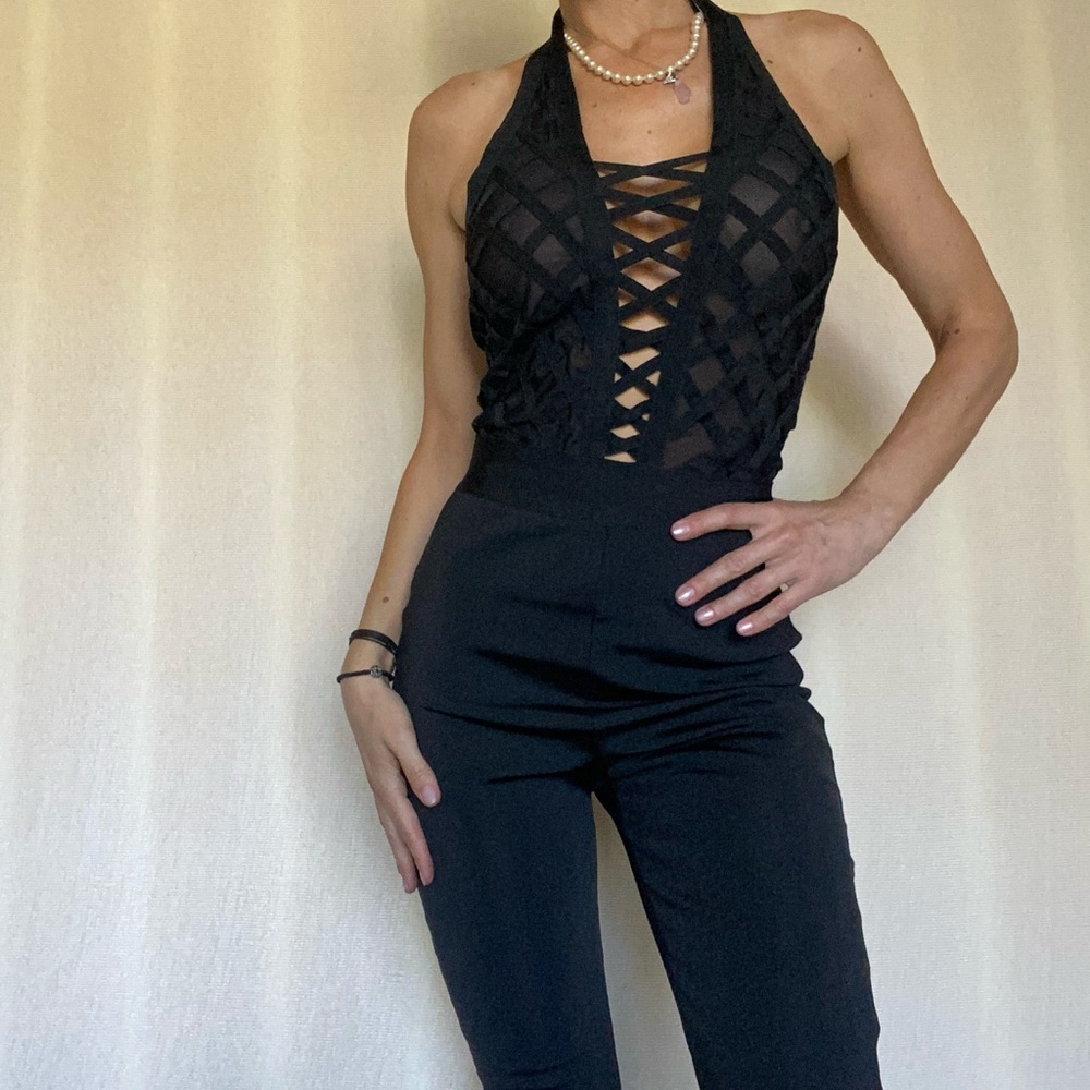 Wow couture bandage jumpsuit